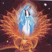 Mini Mosaic Kit: Our Lady with Rose(KMMOLR)