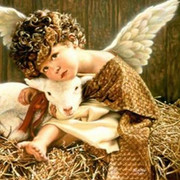 Mini Mosaic Kit: Angels and Lamb(KMMAL)