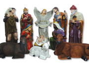 Nativity Set 11 pieces Fibreglass 100cm (NS10011)