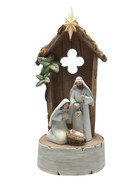 Nativity Scene All-in-one 24cm with light(NST1970)