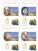 Quality Christmas Cards Box 12 Traditional (CBX9189)