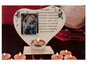 Memorial Frame/Candle: Her Smile (GE3567)