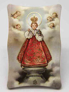 1269 Series Plastic Plaque - Infant of Prague (PL126905)