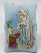 1269 Series Plastic Plaque - Our Lady Lourdes(PL126908)