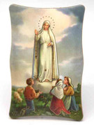 1269 Series Plastic Plaque - Our Lady Fatima(PL126909)
