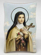 1269 Series Plastic Plaque - St Theresa(PL126918)
