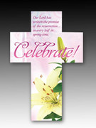Easter Bookmark Cross (each): Celebrate! (HCE7721)