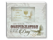 Confirmation Gift: Wood Photo Frame (PLF5534)