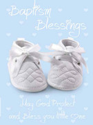 Card (each): Baptism Blue(CDB4517e)