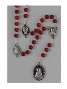 Seven Dolor (Seven Sorrows) Rosary: Red (RX325ADR)