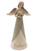 Christmas Burlap Angel: Believe(ST1997)