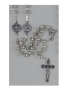 Basilica Rosary: 6mm Rose beads (RX65)