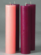 Advent Candle Set: 10" x 2" (CAV5020)