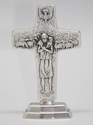 Pope Francis' Standing Cross: Good Shepherd 11.5cm (CR100)