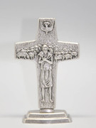 Pope Francis' Standing Cross: Good Shepherd 8cm (CR70)