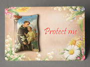 Plastic MINI Plaque: St Anthony (PL291111)
