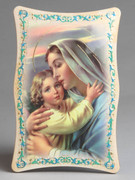 1109 Series Plastic Plaque: Mother & Child (PL110906)