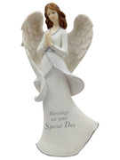 Resin Angel 20cm:  Blessings Special Day(HA8001)