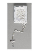 Baby's First Rosary, White 4mm (RX38114)