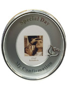 Confirmation Gift: Oval Frame with Dove Motif (PLF5535)
