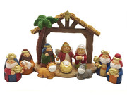 Miniature Nativity Set 9 pieces (NS10063)