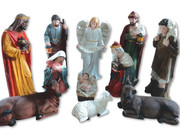 Nativity Set 11 pieces Fibreglass 120cm (NS12011)