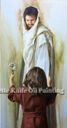 Unframed Canvas Print: Jesus & Child 40x80cm (PI20X20JCHD)