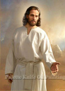 Unframed Canvas Print: Jesus Hand Outstretched 40x60cm (PI20X20JHAND)