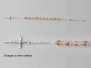 Rosary Bracelet: Pink (RBMC6P)