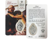 Window Charm Card: St John of God (Patron Heart Disease) (LCG111)