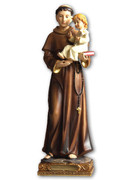 Resin Statue: St Anthony 30cm (STR1211)