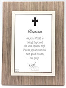 Baptism Gift: Frame Brown (PLB6100)