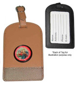 Luggage Tag: St Christopher Brown(KR70LTN)