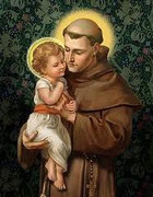 Mini Mosaic Art: St Anthony Large 40x60cm 