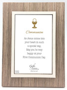 Communion Gift: Photo Frame Natural(PLC5080)