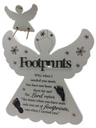 Angel Plaque: Footprints (PL8073)