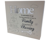 Plaque: Home (WB7330)