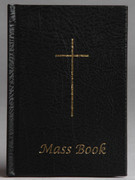 Hard Cover Missal: Mass Book in Black (BK4210)