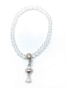 Communion Bracelet: Crystal Beads (JEC5050)