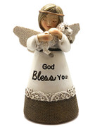 Little Blessing White Angel: Lamb "God Bless You"(ST7078)