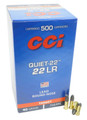 22LR Ammo CCI Quiet-22 40gr LRN (960) 500 Round Box