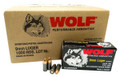 9mm 9x19 Ammo 115gr FMJ Wolf Performance 1000 Round Case