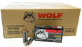 223 5.56x45 Ammo 55gr FMJ Wolf Performance 1000 Round Case