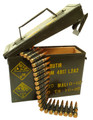 .308 7.62x51 Ammo Malaysian (4 FMJ / 1 - Tracer) 200 Rounds Linked for M60