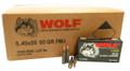 5.45x39 Ammo 60gr FMJ Wolf Performance 1000 round case