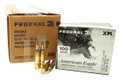 223 Ammo 55gr FMJ Federal American Eagle (AE223BLX) 500 Round Case
