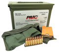 223 5.56x45 Ammo 55gr FMJ PMC Bronze (223A MB) 840 Round Can