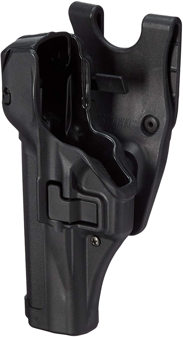 Blackhawk! T-Series Level 3 Duty Holster, Glock 17,19,22,23,34,35, Left  Hand, Black (44N500BKL)