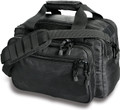Uncle Mike's Law Enforcement Side-Armor Deluxe Range Bag, Black (53411)