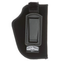 Uncle Mike's Size 1 Right Hand 3" - 4" Medium Autos, Inside-The-Pant Holster w/ Retention Strap, Black (76011)